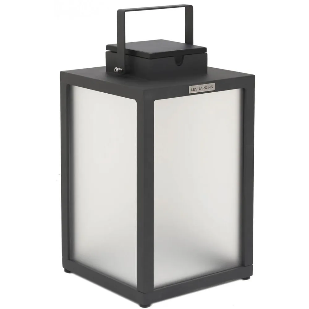 Tradition LED-solcellelanterne, antracit, højde 40 cm^Les Jardins Hot
