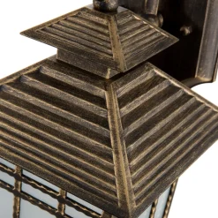 Traditionel Ilka udendørs væglampe som lygte^ORION Discount