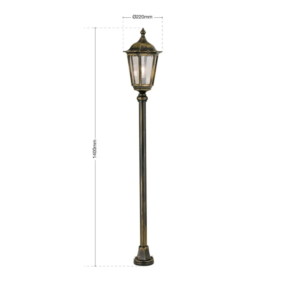 Traditionel stilampe Fabio, 100 cm^ORION