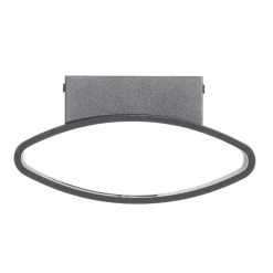 Trame LED-væglampe, oval form i sort^Maytoni Discount