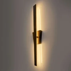 Trevor LED-væglampe med kontakt, sort^Näve New