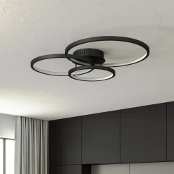 Trio WiZ Aaron smart LED-loftlampe, antracit^Trio Lighting Clearance