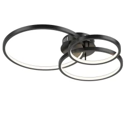 Trio WiZ Aaron smart LED-loftlampe, antracit^Trio Lighting Clearance