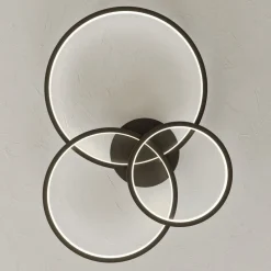 Trio WiZ Aaron smart LED-loftlampe, antracit^Trio Lighting Clearance