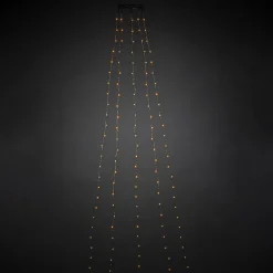 Konstsmide Christmas Dekorationsbelysning>Trælyskæde formonterede LED dråber 180 lyskilder