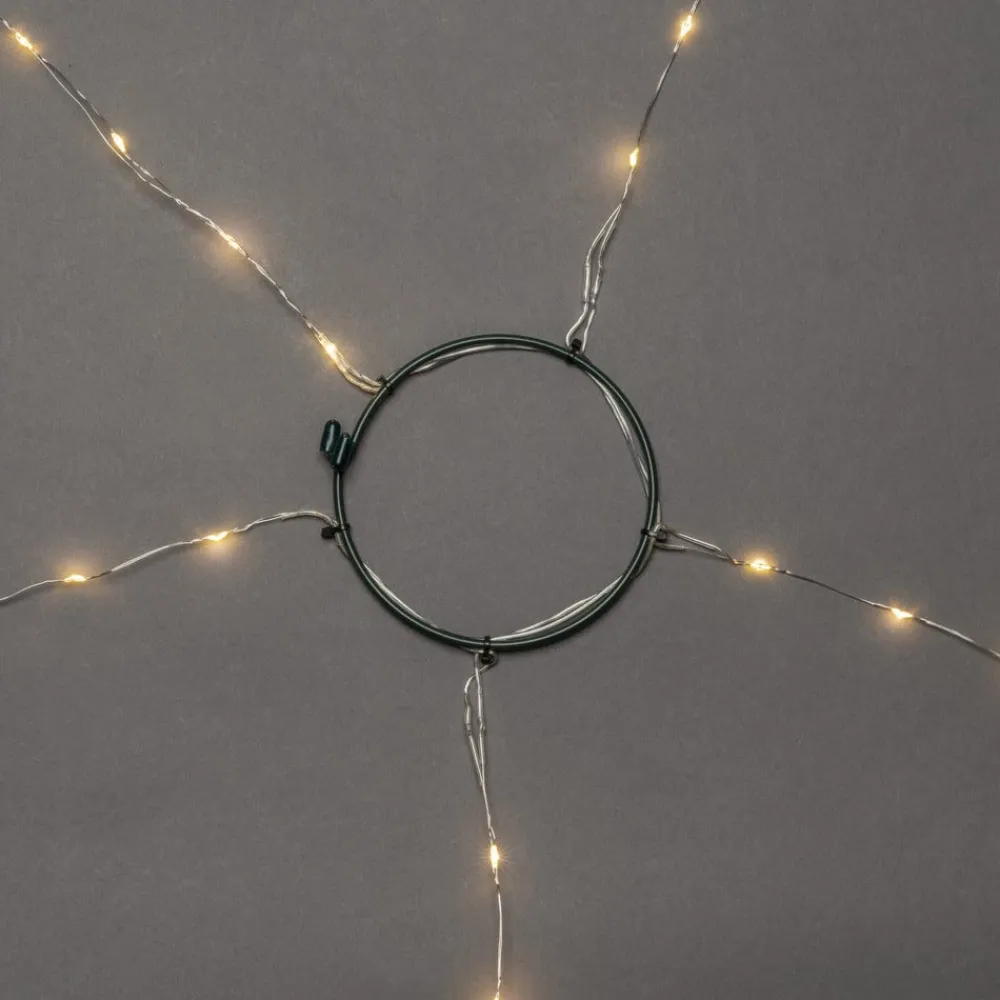 Konstsmide Christmas Dekorationsbelysning>Trælyskæde formonterede LED dråber 180 lyskilder