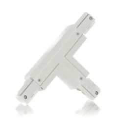Eutrac Skinnesystem>T-stik installation jord udvendigt venstre hvid