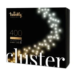 LED-lyskæde, CCT, sort, 400 lys, 6 m^twinkly Sale