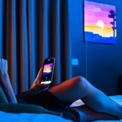 RGB-firkanter sort IP20 1 udvidelse^twinkly Best