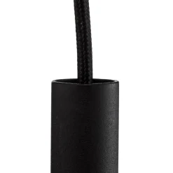 Tynd pendel, sort, tre lys, rondel^SOLLUX LIGHTING Discount