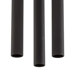 Tynd pendel, sort, tre lys, rondel^SOLLUX LIGHTING Discount