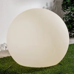 Nowodvorski Lighting Udendørs dekorationslampe Cumulus XL, kugle, Ø 80 cm