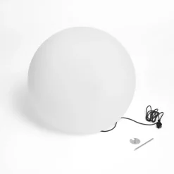 Nowodvorski Lighting Udendørs dekorationslampe Cumulus XL, kugle, Ø 80 cm