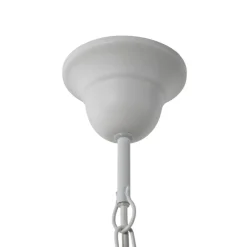 Udendørs hængelampe Enduro, hvid, stål, glas, IP44, E27^Argon Sale