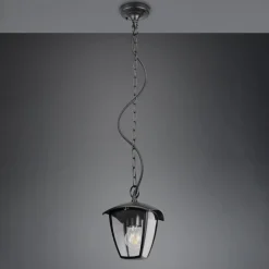 Udendørs hængelampe VENTA, sort, 17 x 17 cm, metal, IP44^Trio Lighting Best