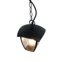 Udendørs hængelampe VENTA, sort, 17 x 17 cm, metal, IP44^Trio Lighting Best