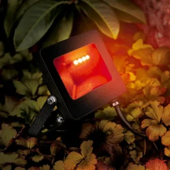 Heitronic Udendørs LED-spot Kingston med jordspyd, RGBW