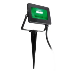 Heitronic Udendørs LED-spot Kingston med jordspyd, RGBW