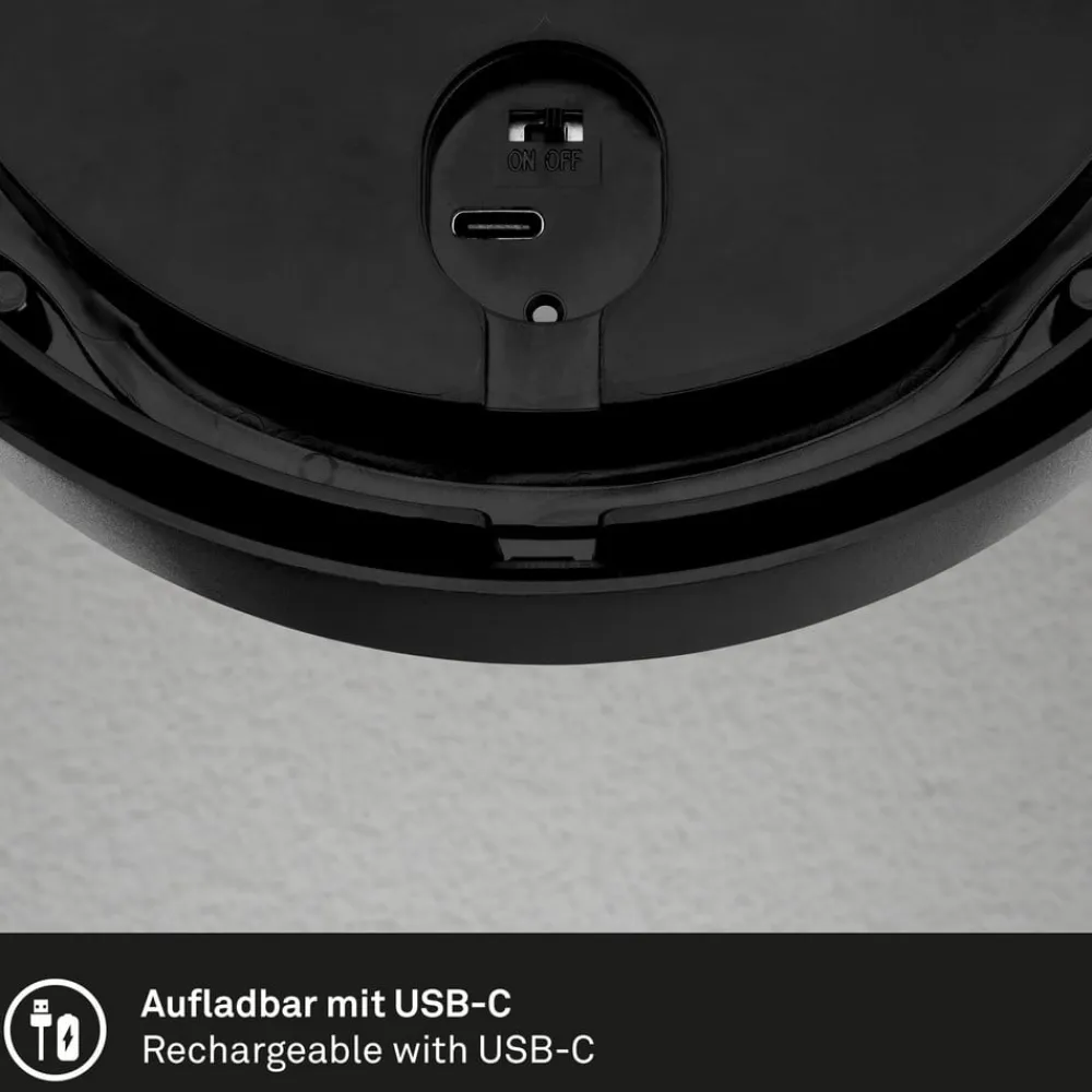 Briloner Udendørs LED-væglampe 3785015 sort bevægelsessensor 17 cm