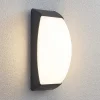 Lindby Væglamper>Udendørs LED-væglampe Alexey, IP65, mørkegrå