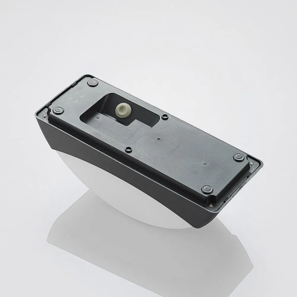 Lindby Væglamper>Udendørs LED-væglampe Alexey, IP65, mørkegrå