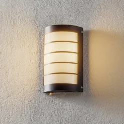 Udendørs LED-væglampe Aqua Marco, antracit^CMD Online