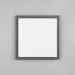 Udendørs LED-væglampe Bermejo, kantet, sensor, CCT, antracit^Trio Lighting