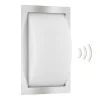 LCD Væglampe Med Sensor>Udendørs LED-væglampe Ivett, stål, sensor