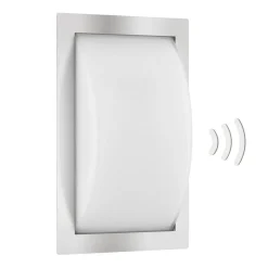 LCD Væglampe Med Sensor>Udendørs LED-væglampe Ivett, stål, sensor