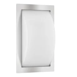 LCD Væglampe Med Sensor>Udendørs LED-væglampe Ivett, stål, sensor