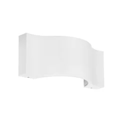 Udendørs LED-væglampe Jace, hvid^Lucande Sale