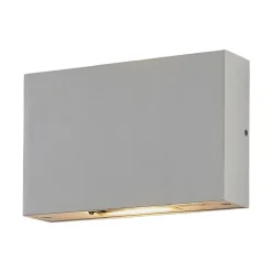 Udendørs LED-væglampe Katla af aluminium^Lucande Hot