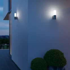 STEINEL Væglamper>Udendørs LED-væglampe L 605 M, alu antracit