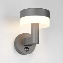 Trio Lighting Væglampe Med Sensor>Udendørs LED-væglampe Mackenzie Sensor antracit, trykstøbt aluminium