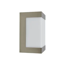 Udendørs LED-væglampe Severina, stål^Lindby Outlet