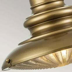 FEISS Udendørs pendel Redding Station M, messingfarvet