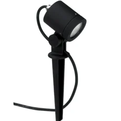 Albert Leuchten Udendørs Spot>Udendørs spotlampe 626, sort, drejelig, jordspyd