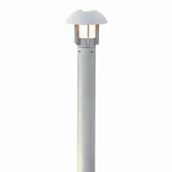 Konstsmide Udendørs stillampe Heimdal i aluminium, sølvgrå