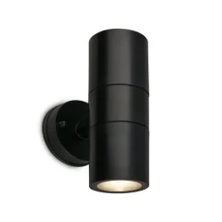 Briloner Udendørs væglampe 3792025 sort plast op/ned 2 x GU10