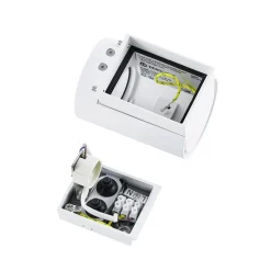 Udendørs væglampe CAN, hvid, 1 lyskilde, Ø 8 cm, IP65, metal, GU10^Deko-Light Discount