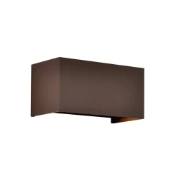 Mantra Iluminación Væglamper>Udendørs væglampe Davos dobbelt, cprtem, dæmpbar aluminium