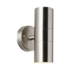 Udendørs væglampe Jandy op/ned rustfarvet, metal, GU10^Brilliant Discount