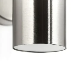 Udendørs væglampe Jandy op/ned rustfarvet, metal, GU10^Brilliant Discount