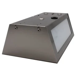 CMD Udendørs væglampe Long i stål med sensor