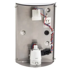 CMD Udendørs væglampe Marco3 i stål med sensor