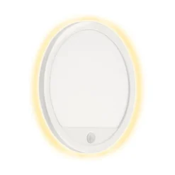 Telefunken Udendørs væglampe med sensor Nizza Ø 28cm hvid 4.000K