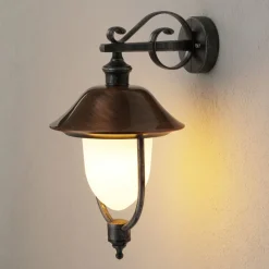 LCD Væglamper>Udendørs væglampe Peggy, pendel, kobber