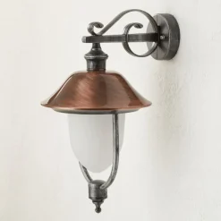 LCD Væglamper>Udendørs væglampe Peggy, pendel, kobber