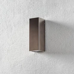 LCD Udendørs væglampe Senta, stål