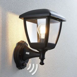 Udendørs væglanterne Acelya med bevægelsessensor^Lindby Best